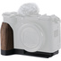 Tilta Mounting Baseplate with Wooden Grip for Canon PowerShot V1