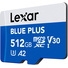 Lexar Blue Plus microSDXC USH-I Card (512GB)