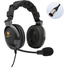 Eartec ProLine Dual-Ear Wired Headset with Male 5-Pin XLR Connector