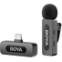 BOYA BY-V10 2.0 Ultracompact Wireless Microphone System with USB-C Connector for Mobile Devices (2.4 GHz)