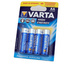 Varta Alkaline Longlife Power (High Energy) AA Battery - (4 Pack)