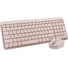 Logitech MK250 Bluetooth Wireless Keyboard and Mouse (Rose)