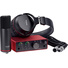 Focusrite Scarlett Solo Studio USB-C Audio Interface with Microphone and Headphones (4th Generation) - Open Box
