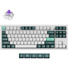 Keychron Q3 HE QMK Wireless Custom Keyboard (Shell White, Garteron Double-Rail Magnetic Nebula Switch, Fully Assembled Knob)