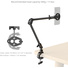 SmallRig 5626 Desktop Magic Arm with Crab-Shaped Clamp Kit (MagSafe-Compatible Edition)