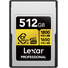 Lexar 512GB Professional CFexpress 4.0 Type A GOLD Card