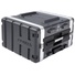 Proel ABS 6U 19" Trolley Rack Case