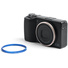 NiSi Ring Cap Kit for Ricoh GR IV (Royal Blue & Titanium Gray)