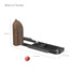 SmallRig 5666 L-Shaped Mount Plate with Wooden Handle for FUJIFILM X-T30 / X-T30 II / X-T30 III (Black)