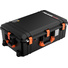 Pelican 1595 Air Case (Black/Orange, With Foam)
