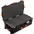 Pelican 1615 Air Case (Black/Orange, With Foam)