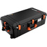 Pelican 1615 Air Case (Black/Orange, With Foam)