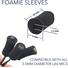 Ursa Foamie Sleeve for Lavalier Microphones (12 Pack, Black)