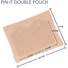 Ursa Pin-It Double Pouch (Caramel)