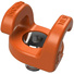 Kondor Blue Mondo Ties Cable Management Clips (Orange, 5-Pack)