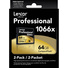 Lexar 64GB Professional 1066x CompactFlash Memory Card (UDMA 7, 2-Pack)