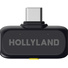 Hollyland LARK A1 Wireless Plug-In Receiver with USB-C Connector for Mobile Devices (Space Gray, 2.4 GHz)