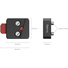 SmallRig 6021 Quick Release V-Lock Mount Plate Kit