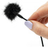 Bubblebee Industries The Windbubble PRO Fur Windscreen for Omni Lavalier Mics (Black, XS, Single)