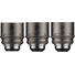 DZOFilm Arcana Anamorphic Prime 3-Lens Kit (ARRI PL, Titanium, Feet)