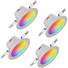 Nanoleaf Essentials Colour Smart LED Downlight (WiFi) 4-Pack