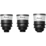Blazar Viper T2.1 Full-Frame 1.5x Anamorphic 3-Lens Set (ARRI PL, Blue Flares)
