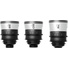 Blazar Viper T2.1 Full-Frame 1.5x Anamorphic 3-Lens Set (ARRI PL, Blue Flares)