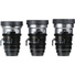 Sirui IronStar Series 35, 45 & 60mm T1.9 Full-Frame Anamorphic Lens Set (ARRI PL/EF Mount, Neutral Flare)