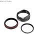 SmallRig 5850 UV Filter with Lens Hood Kit for FUJIFILM X100VI / X100V (Black)