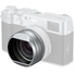 SmallRig 5851 UV Filter with Lens Hood Kit for FUJIFILM X100VI / X100V (Silver)