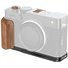 SmallRig 5985 L-Shaped Mount Plate with Wooden Handle for FUJIFILM X-E5 (Rosewood, Black)