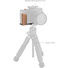 SmallRig 5985 L-Shaped Mount Plate with Wooden Handle for FUJIFILM X-E5 (Rosewood, Black)