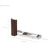 SmallRig 5943 L-Shaped Mount Plate with Wooden Handle for Panasonic LUMIX L10 (Silver)