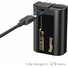 SmallRig 6098 Camera Battery with USB-C Charging for Panasonic LUMIX DMW-BLK22