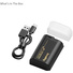 SmallRig 6098 Camera Battery with USB-C Charging for Panasonic LUMIX DMW-BLK22