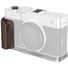 SmallRig 6236 L-Shaped Mount Plate with Wooden Handle for FUJIFILM X-E5 (Ebony, Silver)