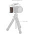 SmallRig 6236 L-Shaped Mount Plate with Wooden Handle for FUJIFILM X-E5 (Ebony, Silver)