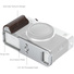SmallRig 6236 L-Shaped Mount Plate with Wooden Handle for FUJIFILM X-E5 (Ebony, Silver)