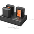 SmallRig 6016 Triple Camera Battery & Charger Kit for Sony NP-FZ100