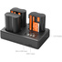 SmallRig 6018 Triple Camera Battery & Charger Kit for Nikon EN-EL15c