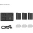 SmallRig 6018 Triple Camera Battery & Charger Kit for Nikon EN-EL15c