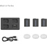 SmallRig 6019 Triple Camera Battery & Charger Kit for Sony NP-FW50