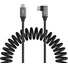 SmallRig 5730 USB-C Coiled Data Cable (Straight to Angled)