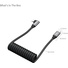 SmallRig 5730 USB-C Coiled Data Cable (Straight to Angled)