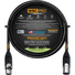 WORLDS BEST CABLES Pro-Quad Balanced XLR Cable with Amphenol XLR Connectors (61cm)