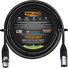 WORLDS BEST CABLES Pro-Quad Balanced XLR Cable with Amphenol XLR Connectors (9.1m)