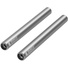 Bright Tangerine Drumstix Structural Alloy Threaded 15mm Rods (Pair, 15.2cm)