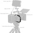 SmallRig 6702 "HawkLock" Quick Release Cage for Sony Alpha 7R VI