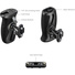 SmallRig 6405 Rotating Side Handle with "HawkLock" H21 Quick Release NATO Clamp