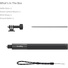 SmallRig 6319 Selfie Stick for Action Cameras (120cm)